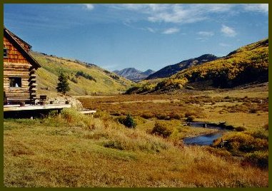 Colorado cabin rentals in the fall